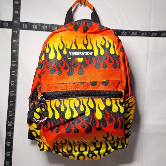 Vibedration Hydration Backpack w/o bladder - Small - Flames - Used main image 8